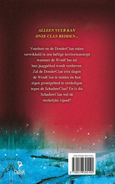 Grote foto water en vuur warrior cats 2 boeken jeugd 13 jaar en ouder
