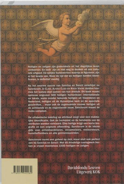 Grote foto sanctorum. heiligen herkennen boeken geschiedenis wereld