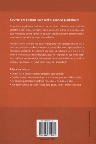 Grote foto de kracht van positieve psychologie boeken psychologie