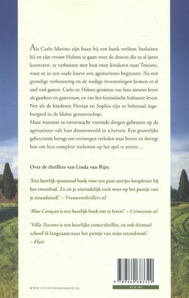 Grote foto villa toscane boeken thrillers