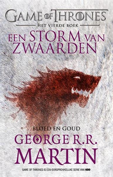 Grote foto een storm van zwaarden bloed en goud game of thrones 4 boeken science fiction