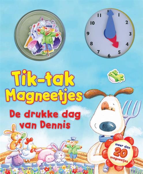 Grote foto de drukke dag van dennis tik tak magneetjes boeken jeugd 13 jaar en ouder