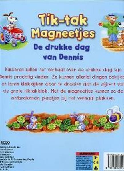 Grote foto de drukke dag van dennis tik tak magneetjes boeken jeugd 13 jaar en ouder