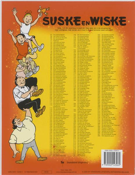 Grote foto de perenprins suske en wiske 181 boeken stripboeken