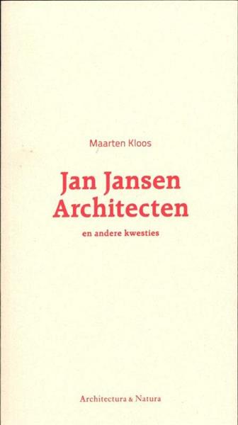 Grote foto jan jansen architecten boeken fotografie en design