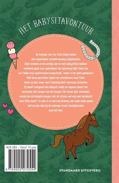 Grote foto het babysitavontuur for girls only 1 boeken jeugd 13 jaar en ouder