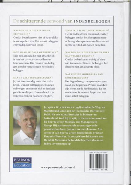 Grote foto de schitterende eenvoud van indexbeleggen boeken overige boeken