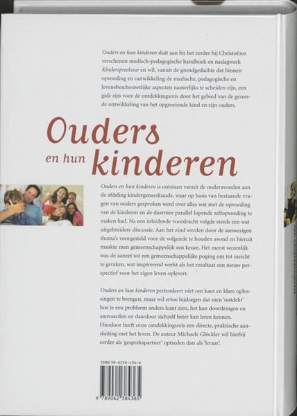 Grote foto ouders en hun kinderen boeken studieboeken