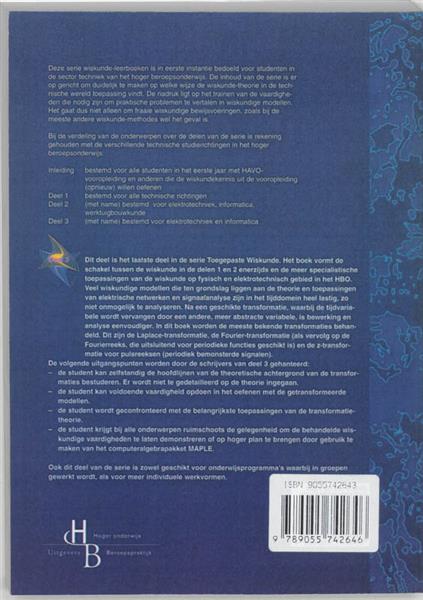 Grote foto 3 toegepaste wiskunde voor het hoger beroepsonderwijs leerlingenboek boeken overige boeken