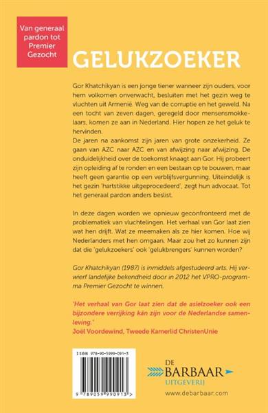Grote foto gelukzoeker boeken politiek en maatschappij