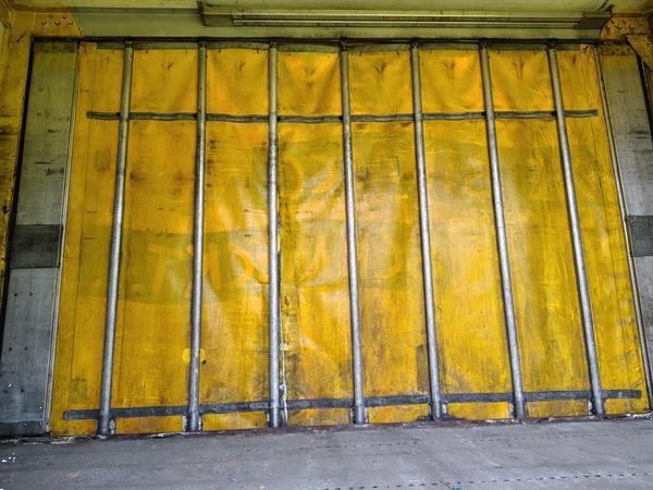 Grote foto semi dieplader met huif 3 asser aluminium vloer 2005 doe het zelf en verbouw opleggers