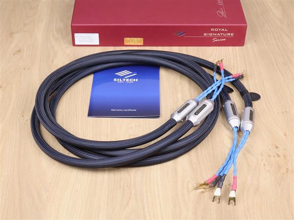 Grote foto siltech crown prince 35th anniversary highend audio speaker cables 2 5 metre audio tv en foto onderdelen en accessoires