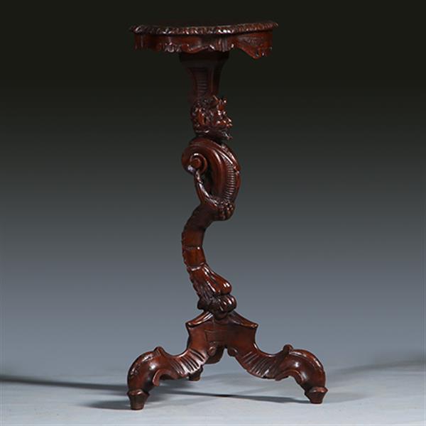 Grote foto karakteristieke italiaans neorenaissance pedestal ca 1875 met pan de bosgod no.301831 antiek en kunst stoelen en banken