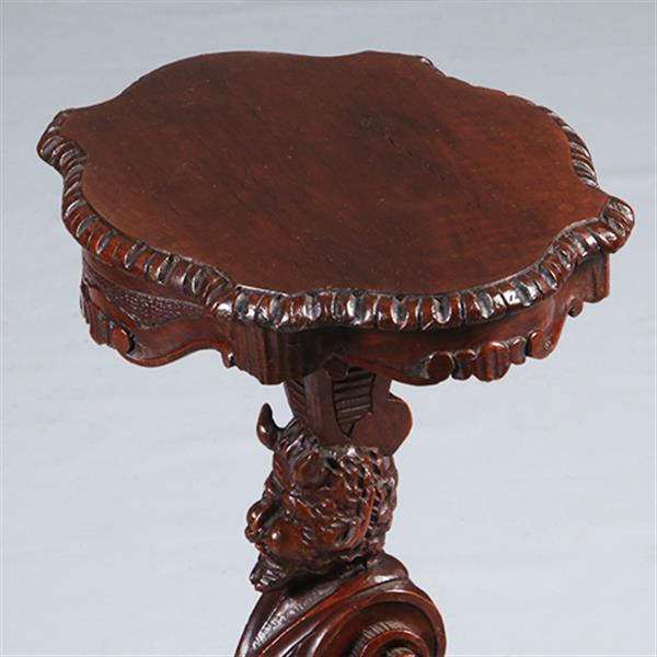 Grote foto karakteristieke italiaans neorenaissance pedestal ca 1875 met pan de bosgod no.301831 antiek en kunst stoelen en banken
