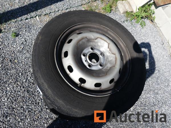 Grote foto 4 banden op velgen voor opel vivaro zomer goodyear 205 65r 16c 107 105t agrarisch wielen