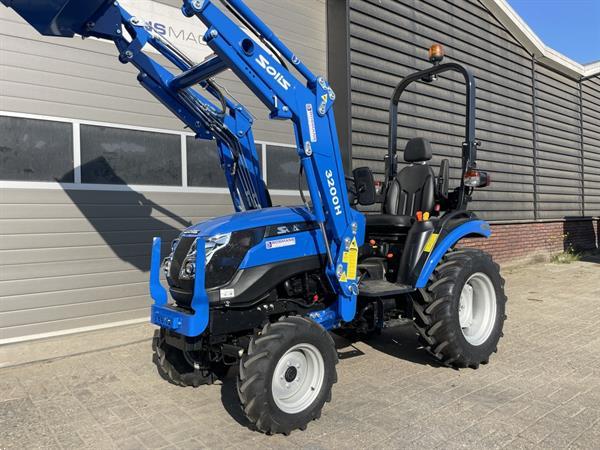 Grote foto solis 26 hst minitractor met voorlader frontlader nieuw agrarisch tractoren