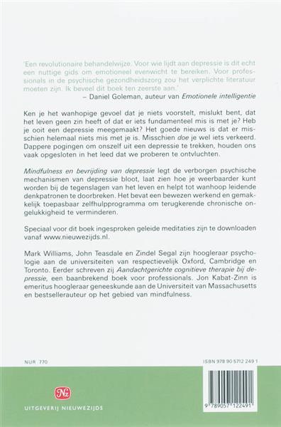 Grote foto mindfulness en bevrijding van depressie boeken psychologie