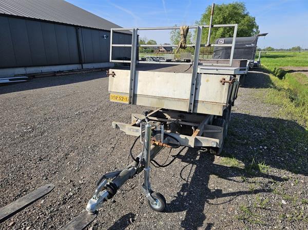 Grote foto kipper handmatig 2000kg agrarisch aanhangwagens