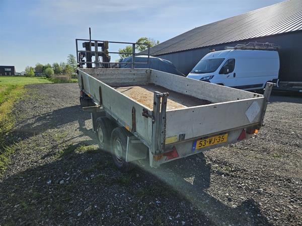 Grote foto kipper handmatig 2000kg agrarisch aanhangwagens