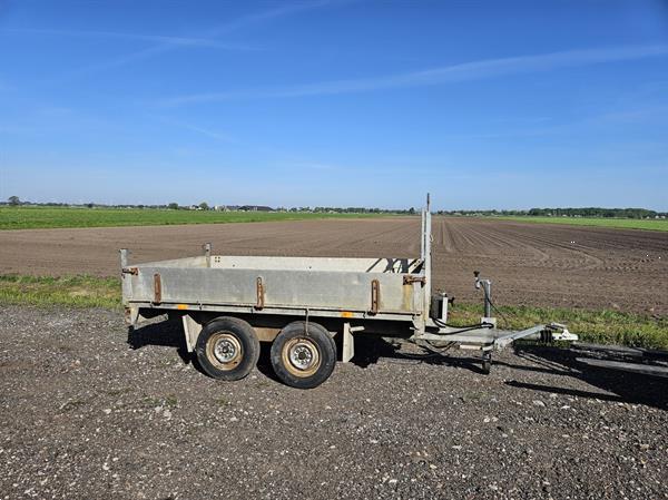 Grote foto kipper handmatig 2000kg agrarisch aanhangwagens
