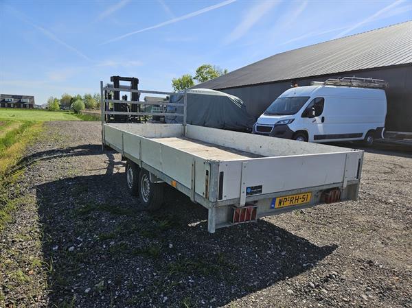 Grote foto plateauwagen anssems psx 400x180 cm 2000kg agrarisch aanhangwagens