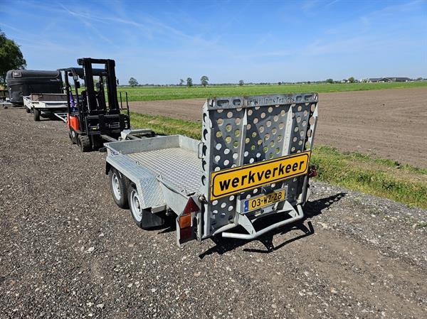 Grote foto ifor williams gh27 machinetransporter 2700kg agrarisch aanhangwagens
