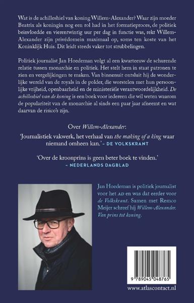 Grote foto de achilleshiel van de koning boeken politiek en maatschappij
