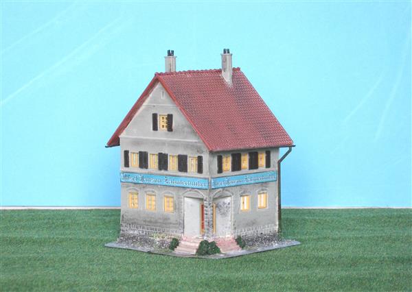 Grote foto huis met zahntechnieker kibri h0 ho nh1268 hobby en vrije tijd h0
