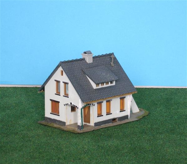 Grote foto woning met poort pola h0 ho nh1276 hobby en vrije tijd h0