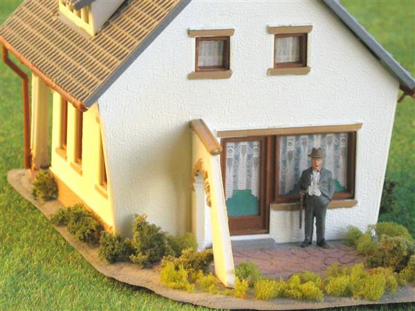 Grote foto woning met poort pola ho h0 nh1277 hobby en vrije tijd h0