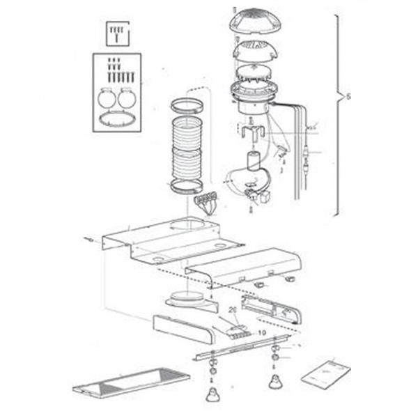 Grote foto dometic ventilator met motor ck150 400 caravans en kamperen caravan accessoires