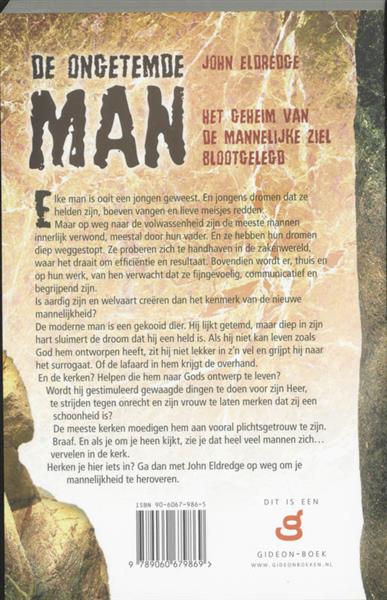 Grote foto de ongetemde man boeken overige boeken