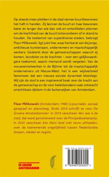 Grote foto wij zijn de stad vitale idee n voor de wereld van morgen boeken wetenschap