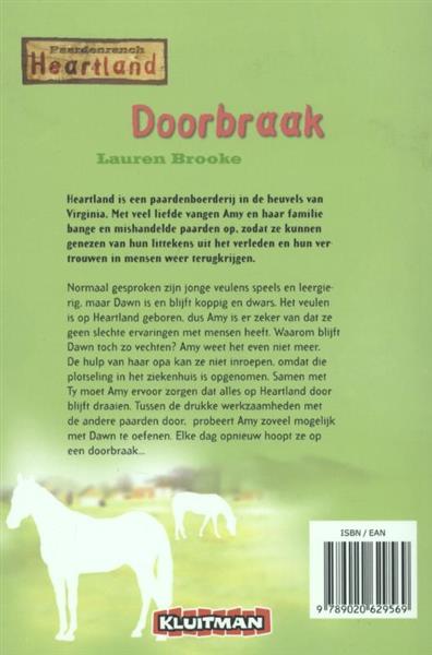 Grote foto doorbraak paardenranch heartland boeken jeugd 13 jaar en ouder