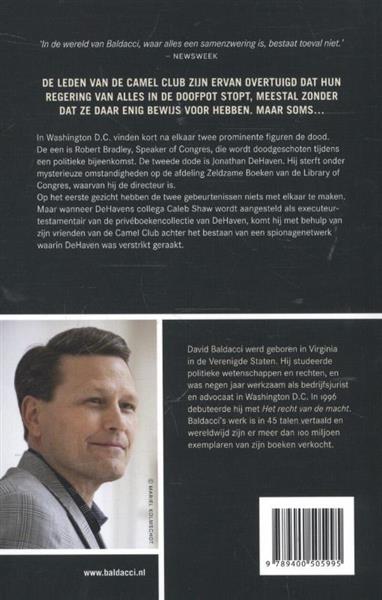 Grote foto de verzamelaars camel club 2 boeken thrillers