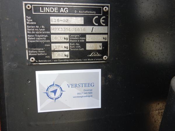 Grote foto linde e16 accu 2023 agrarisch heftrucks