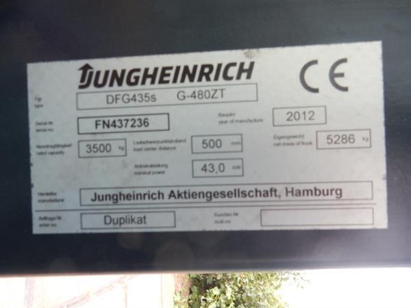 Grote foto jungheinrich 3.5t diesel bj2012 met wifo klem agrarisch heftrucks