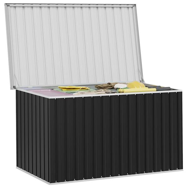Grote foto vidaxl tuinbox 171x99x93 cm antraciet tuin en terras overige tuin en terras