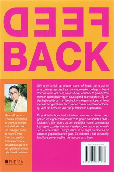 Grote foto feedback boeken overige boeken