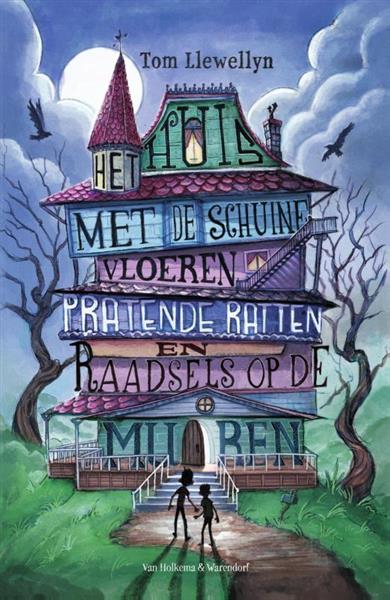Grote foto het huis met de schuine vloeren pratende ratten en raadsels op de muren boeken jeugd 13 jaar en ouder