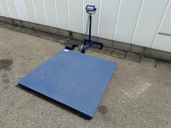 Grote foto allscales europe sc xs afweegmachine voor pallets max.1500 kg. met printer agrarisch tuinbouw