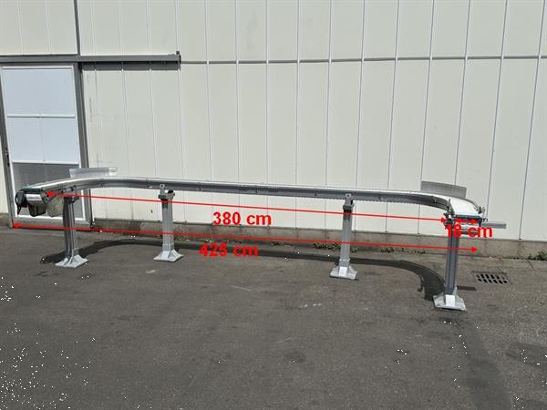 Grote foto flex industries bochtband u bocht 180 breedte 18 cm agrarisch transportbanden