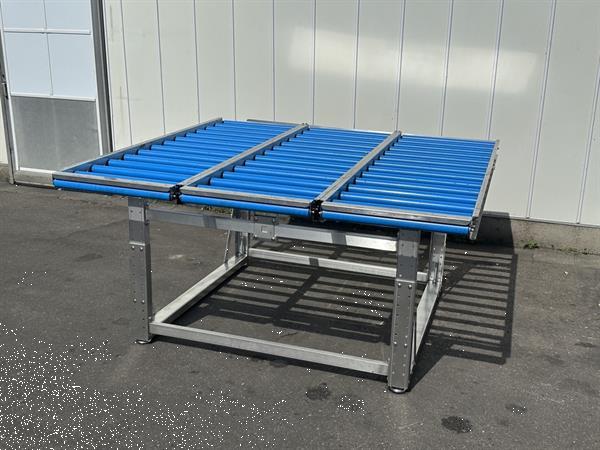 Grote foto het packhuys productie en inpaklijn 3 rollenbanen van 245 x 62 cm 40 cm tafel agrarisch transportbanden