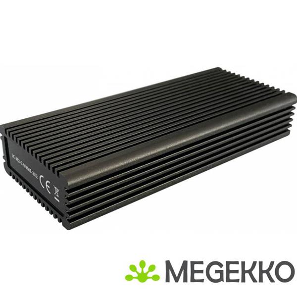 Grote foto lc power lc m2 c nvme 2x2 computers en software behuizingen en kasten
