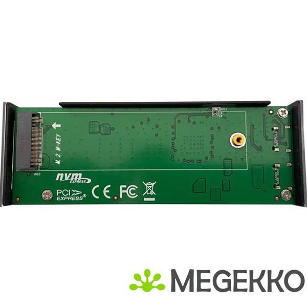 Grote foto lc power lc m2 c nvme 2x2 computers en software behuizingen en kasten