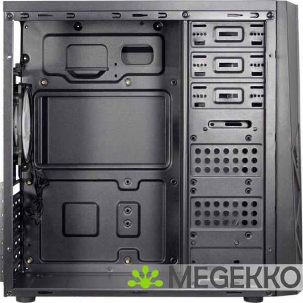 Grote foto inter tech b 02 rgb tower zwart computers en software behuizingen en kasten