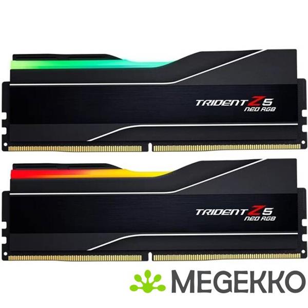 Grote foto g.skill ddr5 trident z5 neo rgb 2x16gb 6400 cl32 computers en software overige computers en software