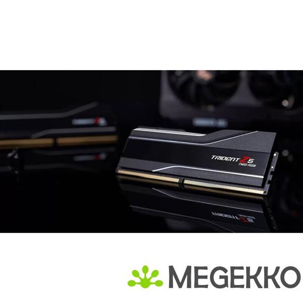 Grote foto g.skill ddr5 trident z5 neo rgb 2x16gb 6400 cl32 computers en software overige computers en software