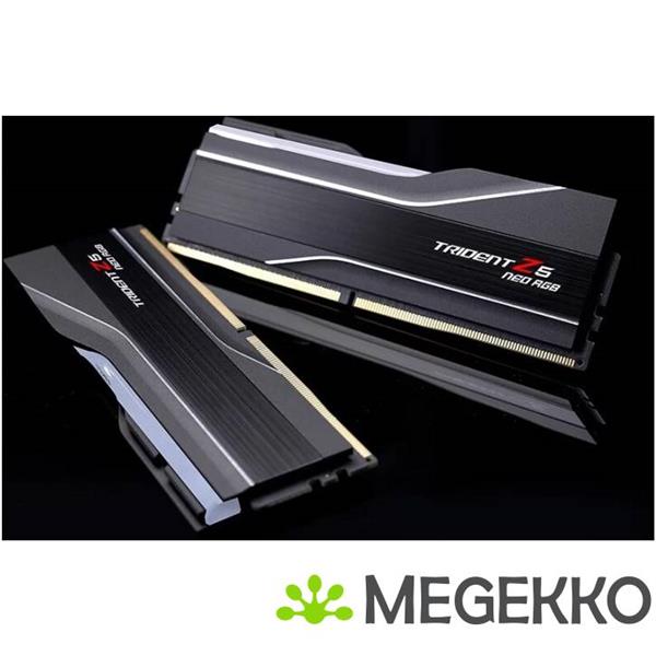 Grote foto g.skill ddr5 trident z5 neo rgb 2x16gb 6400 cl32 computers en software overige computers en software