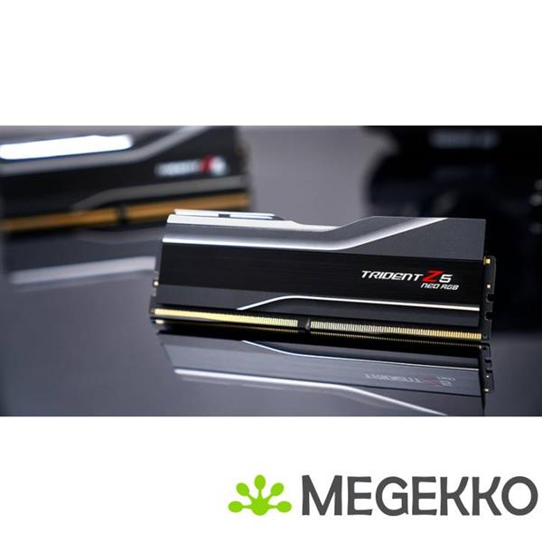 Grote foto g.skill ddr5 trident z5 neo rgb 2x16gb 6400 cl32 computers en software overige computers en software